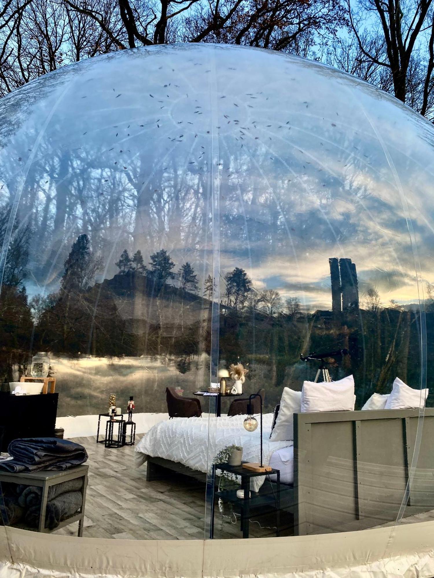 Hotel La Bulle Du Bon'Heure à Somme-Leuze Extérieur photo